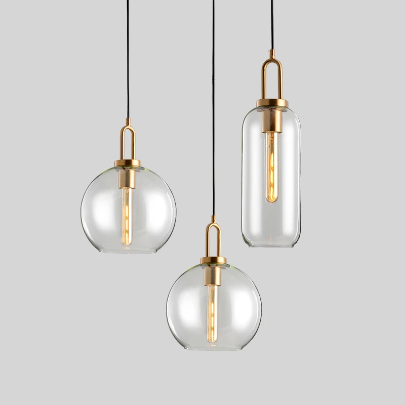 Фото modern hanging lamp industrial iron bedroom living room deco maison hanglamp pendant lights | Лампы и освещение