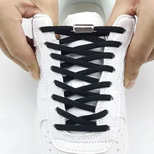 Metal Lock Elastic No Tie Shoelace Capsule Semicircle Buckle Quick Safety Shoe String For Kids and Adult Shoes Lazy Shoe Laces
Metal Lock Elastic No Tie Shoelace Capsule Semicircle Buckle Quick Safety Shoe String For Kids and Adult Shoes Lazy Shoe Laces