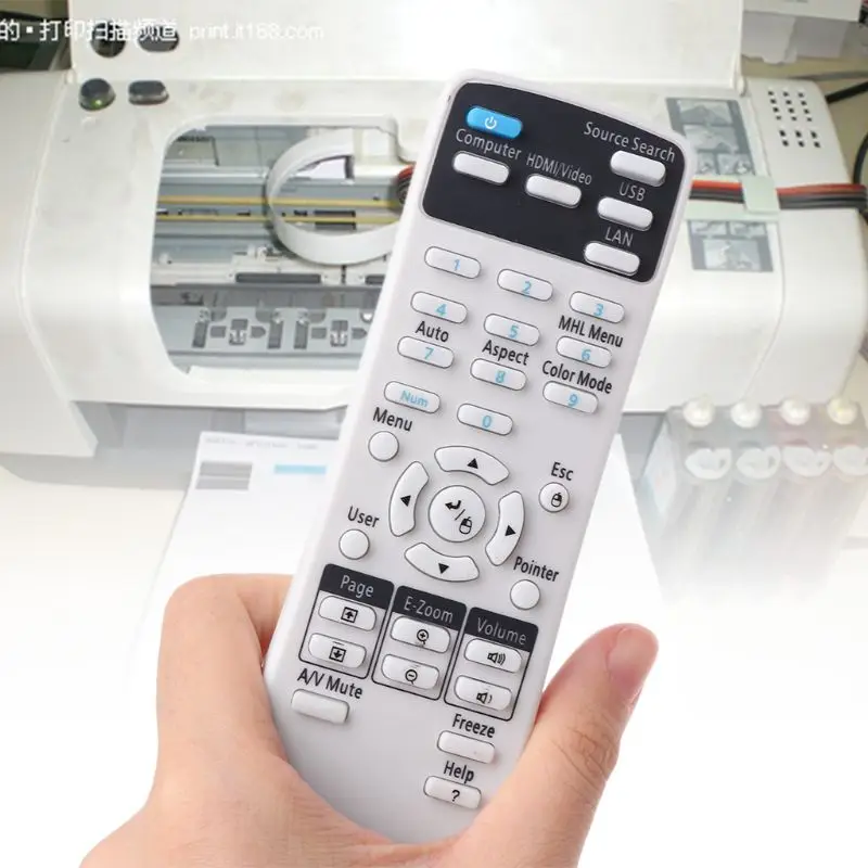 New Universal Remote Control Controller Replacement for EPSON 1599176 EX3220 EX5220 EX5230 EX6220 EX7220 725HD Projector Accesso
New Universal Remote Control Controller Replacement for EPSON 1599176 EX3220 EX5220 EX5230 EX6220 EX7220 725HD Projector Accesso