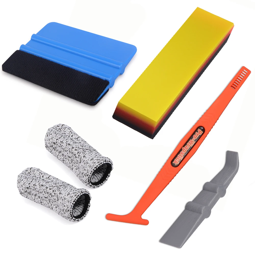 FOSHIO vinyl wrapping tool Magnet Stick Squeegee Carbon Fiber Film Install scraper with finger sleeve cover Auto Car Accessories
FOSHIO vinyl wrapping tool Magnet Stick Squeegee Carbon Fiber Film Install scraper with finger sleeve cover Auto Car Accessories