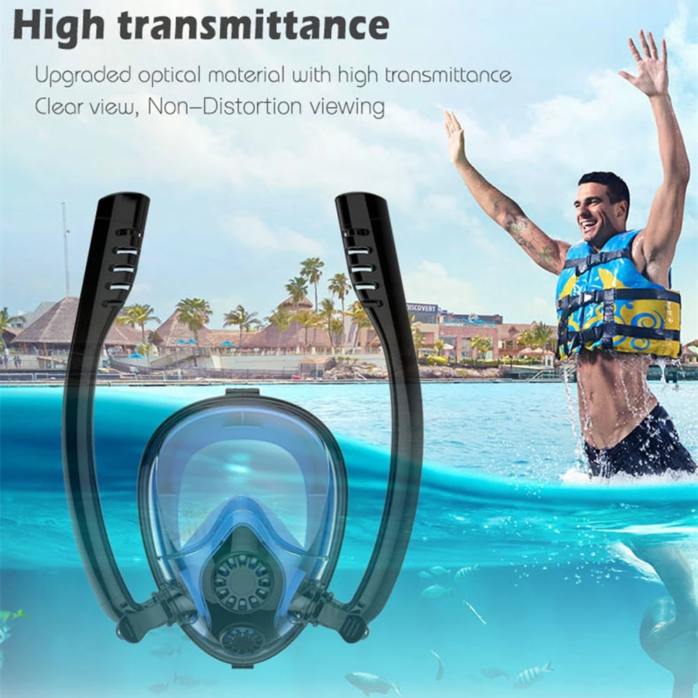 HJKB YX-10010 Unidirectional External Respiratory Separation Snorkeling Mask Swimming Diving Mask 360 Degree Breathing Tube Sets
HJKB YX-10010 Unidirectional External Respiratory Separation Snorkeling Mask Swimming Diving Mask 360 Degree Breathing Tube Sets