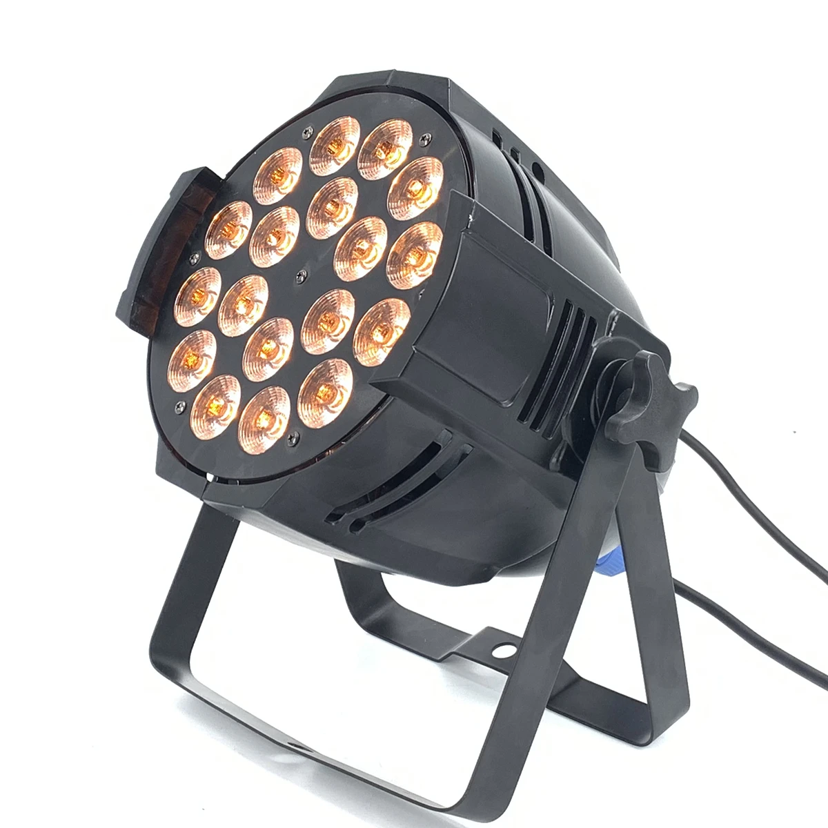 8 шт./лот LED par 18x12 Вт RGBW 4в1 Quad Par Can Par64 led spotlight dj projector wash lighting stage light | Лампы и