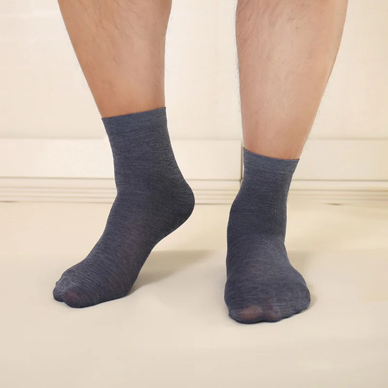 Summer Autumn 10 Pairs Socks Bamboo Fiber Ultra-thin Elastic Silky Short Socks Men Casual Comfortable For Male High Quality 2020
Summer Autumn 10 Pairs Socks Bamboo Fiber Ultra-thin Elastic Silky Short Socks Men Casual Comfortable For Male High Quality 2020