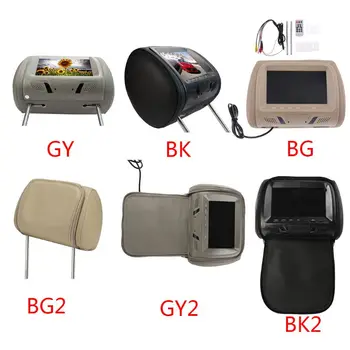 1pc Universal 7 inch LED screen Car MP5 player Headrest monitor Support AV/USB/SD input/FM/Speaker/Car camera
1pc Universal 7 inch LED screen Car MP5 player Headrest monitor Support AV/USB/SD input/FM/Speaker/Car camera