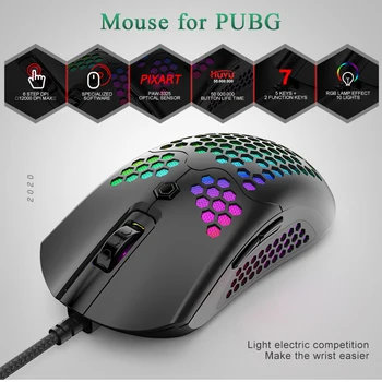 12000DPI Ergonomic Wired Gaming Mouse 6 Button LED USB Computer Mouse PC Gamer Silent Mause with Backlight for Competitive Games
12000DPI Ergonomic Wired Gaming Mouse 6 Button LED USB Computer Mouse PC Gamer Silent Mause with Backlight for Competitive Games