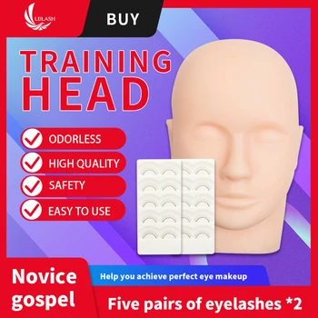 False Eyelashes Extension Practice Exercise Kit Makeup Mannequin Head Set Grafting Eyelash Tools Kit Practice Eye Lashes Graft
False Eyelashes Extension Practice Exercise Kit Makeup Mannequin Head Set Grafting Eyelash Tools Kit Practice Eye Lashes Graft