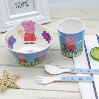 Peppa Pig Dinnerware Tableware Set Knife Fork Spoon Flatware Set Dishwasher Safe Cutlery Gift Kitchen Tableware Set For Children
Peppa Pig Dinnerware Tableware Set Knife Fork Spoon Flatware Set Dishwasher Safe Cutlery Gift Kitchen Tableware Set For Children