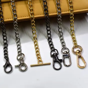120cm Woman Fashion Bags Accessory Chain Fashion Accessroies New Chain Handbag Solid Chain Handle Shoulder Bag Strap Customized 
120cm Woman Fashion Bags Accessory Chain Fashion Accessroies New Chain Handbag Solid Chain Handle Shoulder Bag Strap Customized