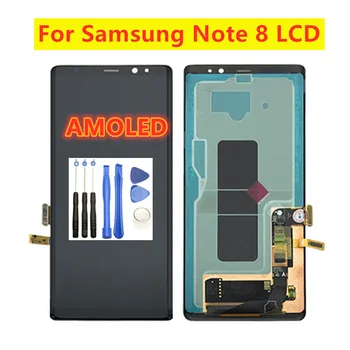 6.3" Original LCD Display For SAMSUNG GALAXY Note 8 LCD N9500 N950F SM-N9500F Touch Screen Digitizer LCD Assembly
6.3" Original LCD Display For SAMSUNG GALAXY Note 8 LCD N9500 N950F SM-N9500F Touch Screen Digitizer LCD Assembly