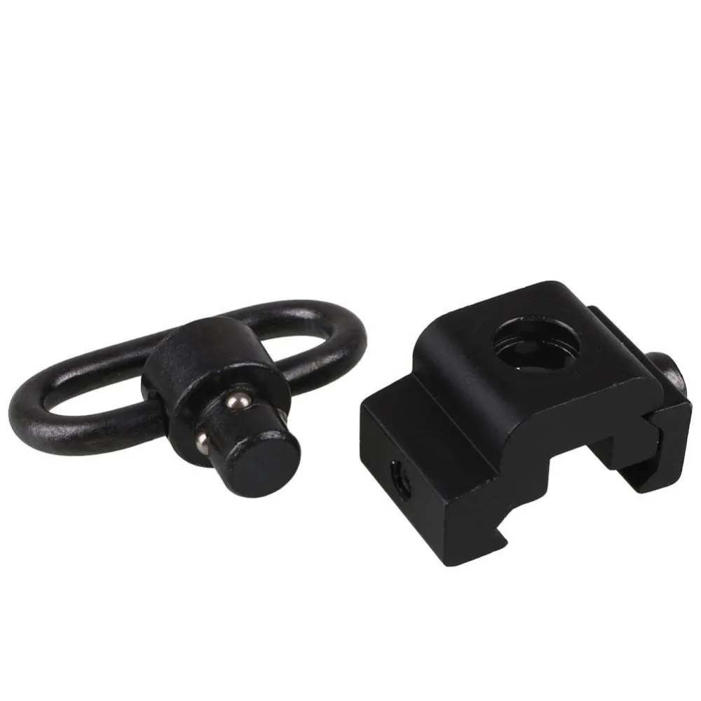 airsoft ar 15 M4 M16 accessoires Universal Sling Attachment QD tactical aluminum sling adapter for 20mm picatinny rail hunting (3)