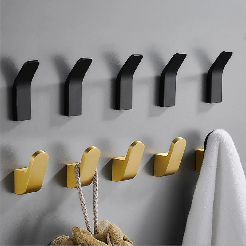 1PC Space Aluminum Hooks Clothes Coat Hanger Hooks Wall Mounted
1PC Space Aluminum Hooks Clothes Coat Hanger Hooks Wall Mounted