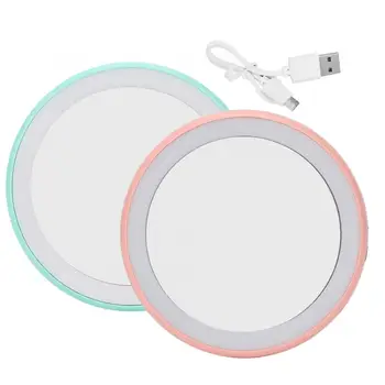 LED Makeup Mirror USB Charging Portable Round Makeup Mirror Brightness Adjusable LED Cosmetic Mirror Hand Mirror
LED Makeup Mirror USB Charging Portable Round Makeup Mirror Brightness Adjusable LED Cosmetic Mirror Hand Mirror