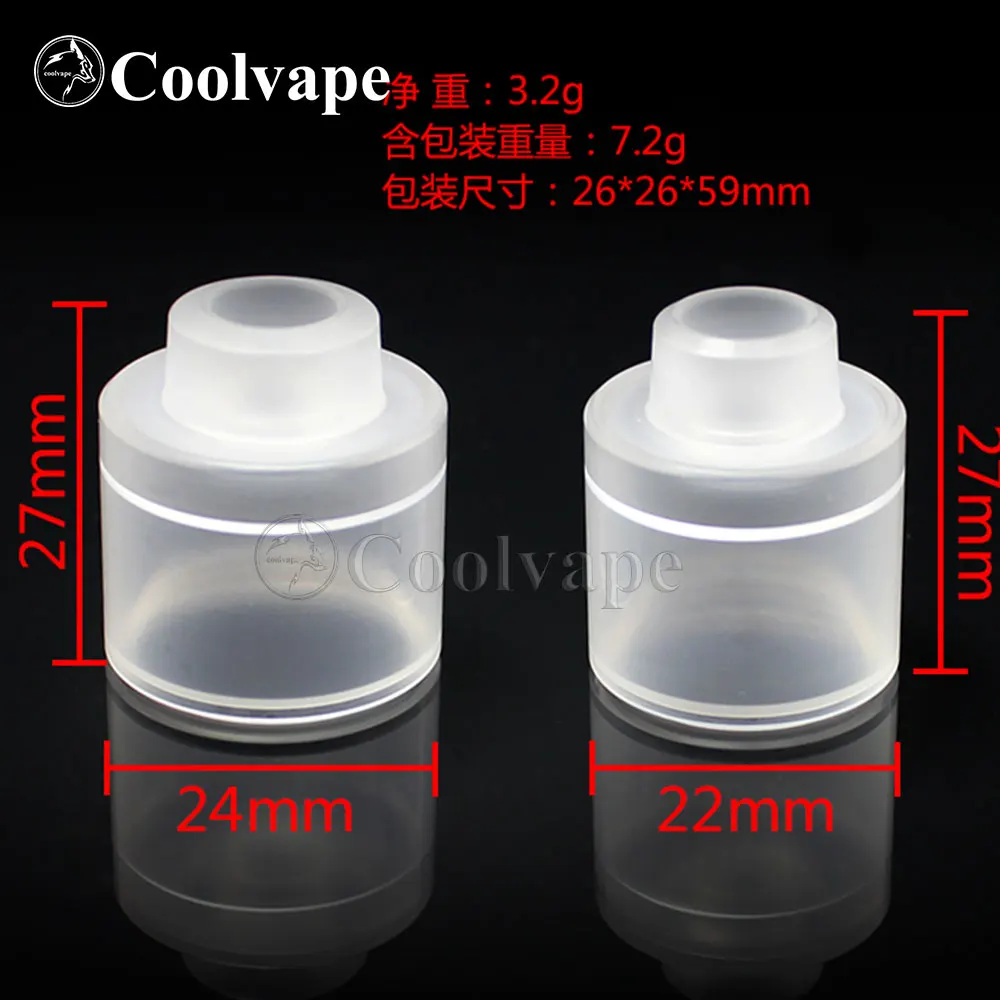 WOLF COOLVAPE SXK Kayfun Lite rta 22mm/24mm replacement cap clear Bell cap polish vape tank accessories fit Kayfun Lite rta
WOLF COOLVAPE SXK Kayfun Lite rta 22mm/24mm replacement cap clear Bell cap polish vape tank accessories fit Kayfun Lite rta