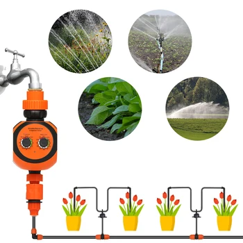 Digital Watering Timer Outlet Programmable Hose Faucet Timer Wireless Water Gateway Automatic Garden Irrigation Watering Timer 
Digital Watering Timer Outlet Programmable Hose Faucet Timer Wireless Water Gateway Automatic Garden Irrigation Watering Timer