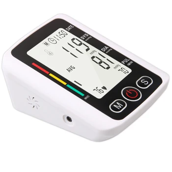 portable Automatic Digital Arm Blood Pressure Monitor Heart Beat Rate Pulse Meter Tonometer Sphygmomanometer pulsometer machine
portable Automatic Digital Arm Blood Pressure Monitor Heart Beat Rate Pulse Meter Tonometer Sphygmomanometer pulsometer machine