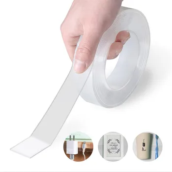 DKTIE Reusable Nano Adhesive magic Tape Clear Double Sided Removable Transparent Alien Tape Anti-Slip Traceless for Home Supplie
DKTIE Reusable Nano Adhesive magic Tape Clear Double Sided Removable Transparent Alien Tape Anti-Slip Traceless for Home Supplie