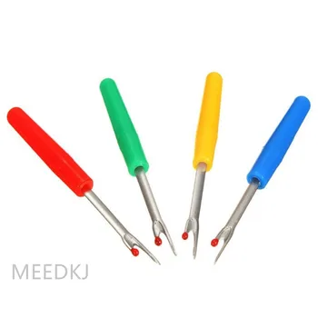 4Pcs colors randomPlastic Handle Craft Thread Cutter Seam Ripper Stitch Unpicker Sewing Tool Cross-Stitch Sewing Thread Remover
4Pcs colors randomPlastic Handle Craft Thread Cutter Seam Ripper Stitch Unpicker Sewing Tool Cross-Stitch Sewing Thread Remover