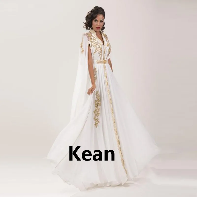 White Moroccan Kaftan Evening Dress With Jacket Mother of the Bride Dresses Lace Vestido de Festa Mother Formal Party Dress
White Moroccan Kaftan Evening Dress With Jacket Mother of the Bride Dresses Lace Vestido de Festa Mother Formal Party Dress