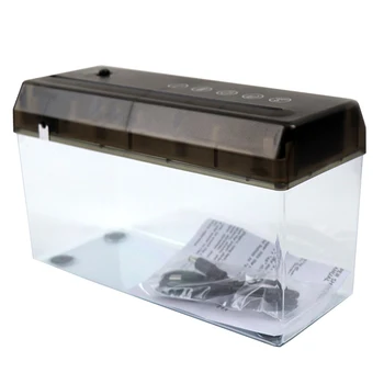 HOT-Usb Electric Battery Dual-power Shredder Desktop Mini Small Financial Paper A4 Paper Shredder Paper Cutter Paper Documen
HOT-Usb Electric Battery Dual-power Shredder Desktop Mini Small Financial Paper A4 Paper Shredder Paper Cutter Paper Documen