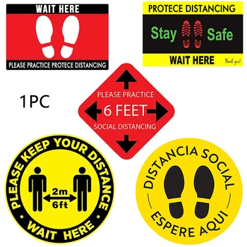 Easy Use School PVC Non Slip Notice Keep Distance Weather Resistant Subway Station Supermarket Floor Stickers Safety Sign
Easy Use School PVC Non Slip Notice Keep Distance Weather Resistant Subway Station Supermarket Floor Stickers Safety Sign
