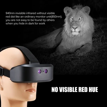 Head Mount Night Vision Scope Digital Binocular 60M Near-infrared Illuminator for Night Hunting Wildlife Viewing Searching
Head Mount Night Vision Scope Digital Binocular 60M Near-infrared Illuminator for Night Hunting Wildlife Viewing Searching