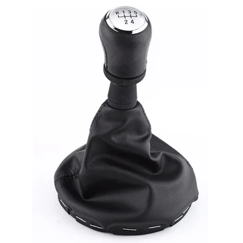 5 Speed Gear Shift Knob Manual Black Gear Shift Knob Kit Gaiter Boot Cover Leather Gear Stick Cover Dust-Proof Replacement for T
5 Speed Gear Shift Knob Manual Black Gear Shift Knob Kit Gaiter Boot Cover Leather Gear Stick Cover Dust-Proof Replacement for T