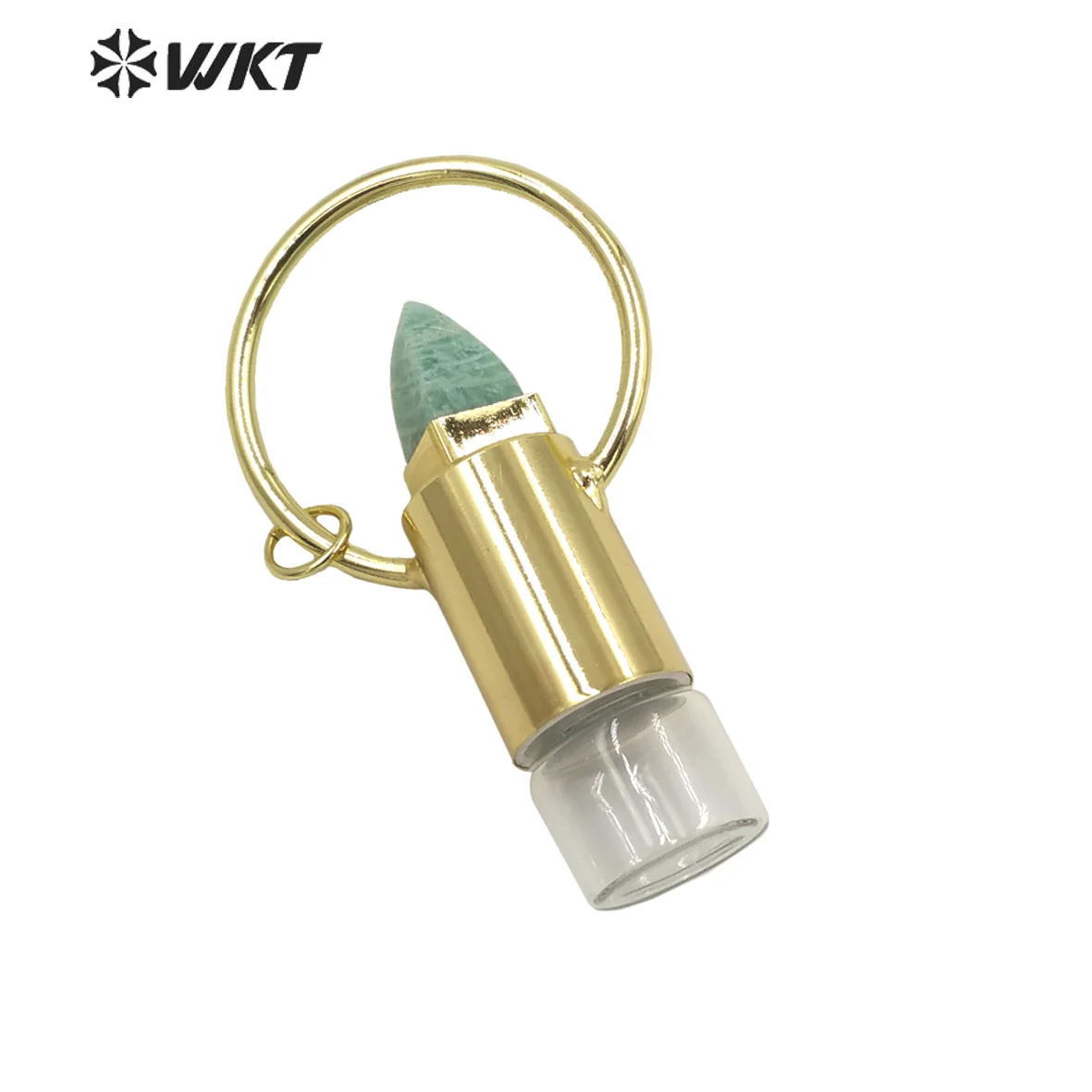 WT-P1664 Wholesale Gorgeous WKT Gold Fashion Natural Stone Lips Shape Roll Perfume Bottle Pendant For Women Gift
WT-P1664 Wholesale Gorgeous WKT Gold Fashion Natural Stone Lips Shape Roll Perfume Bottle Pendant For Women Gift
