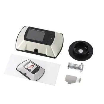 High Resolution 2.4" Video-eye Visual Monitor 100 Degree View Angle Wireless Door Peephole Camera White Video Peephole
High Resolution 2.4" Video-eye Visual Monitor 100 Degree View Angle Wireless Door Peephole Camera White Video Peephole