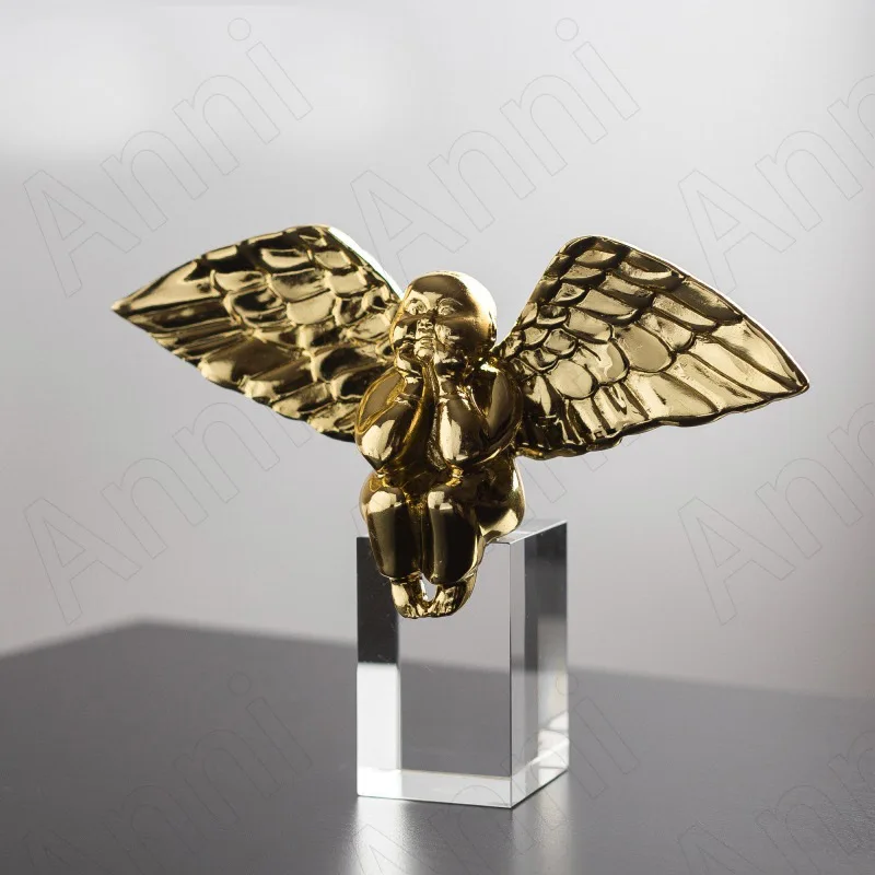 European Crystal Base Figurines Cute Angel Decorative Living Room Desktop Statue Creativity Home Decoration Modern Ornaments
European Crystal Base Figurines Cute Angel Decorative Living Room Desktop Statue Creativity Home Decoration Modern Ornaments