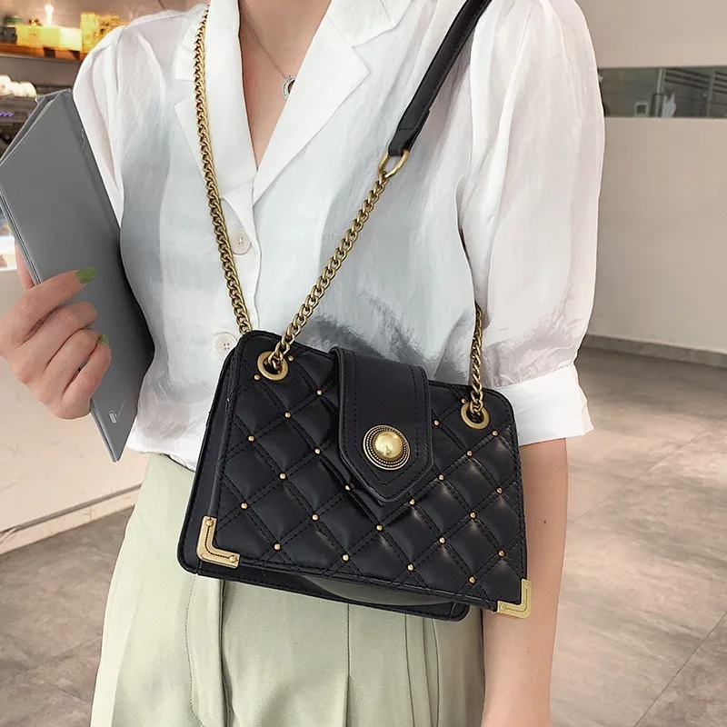 Women's shoulder bag texture French non-mainstream women's bag 2020 summer new high-end fashion chain Western-style bag
Women's shoulder bag texture French non-mainstream women's bag 2020 summer new high-end fashion chain Western-style bag