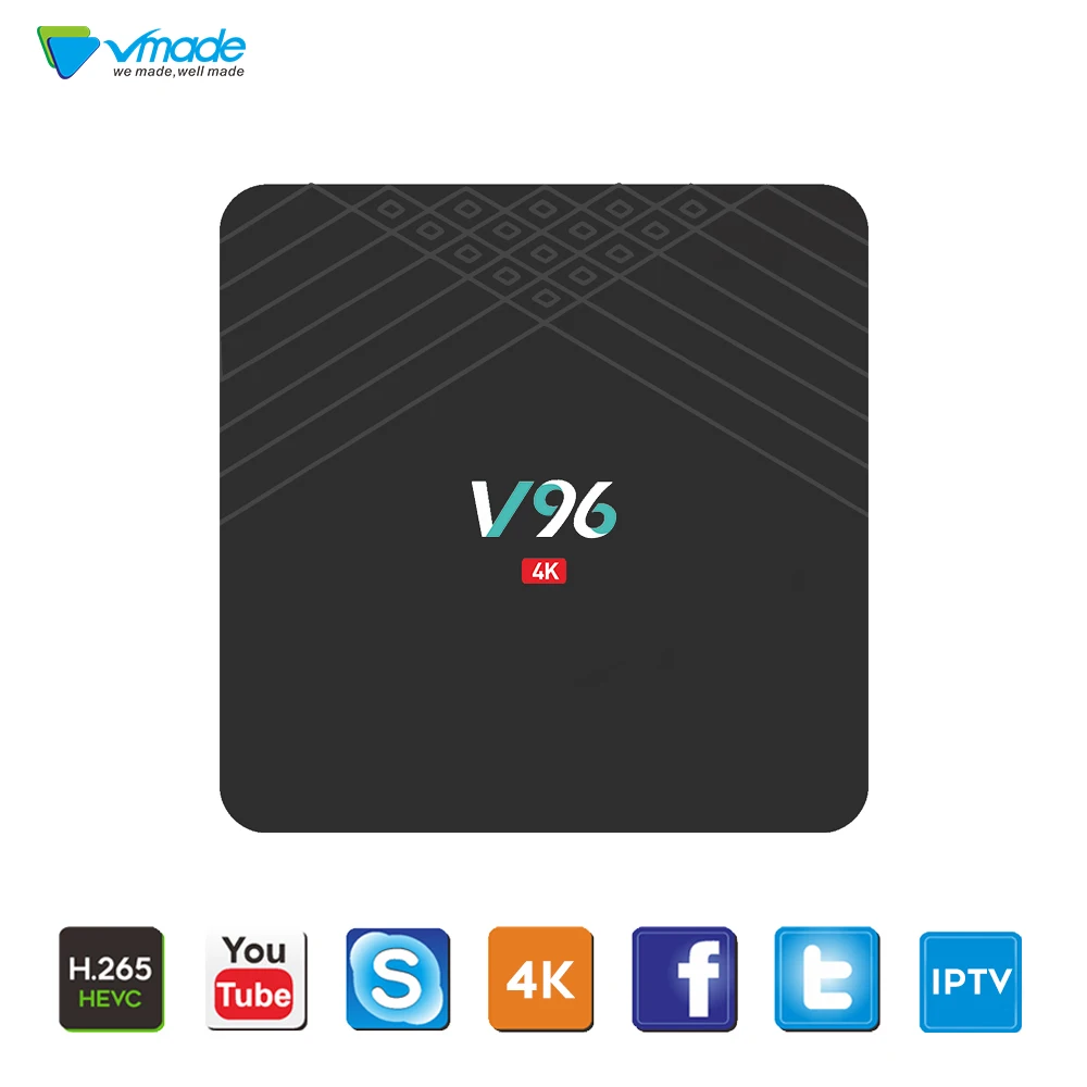 Vmade tv box android 9.0 2G 16G Allwinner H6 Quad Core 64 bits Wi-Fi TV BOX 4K HD H.265 set top box 2G 16G TV BOX hot sales
Vmade tv box android 9.0 2G 16G Allwinner H6 Quad Core 64 bits Wi-Fi TV BOX 4K HD H.265 set top box 2G 16G TV BOX hot sales