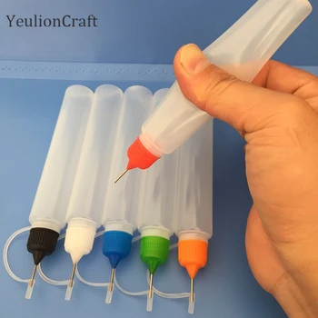 Chzimade 5Pcs Colorful 30ml Refillable Squeezable Needle Bottle Point Line Diy Polymer Clay Tools Gifts
Chzimade 5Pcs Colorful 30ml Refillable Squeezable Needle Bottle Point Line Diy Polymer Clay Tools Gifts