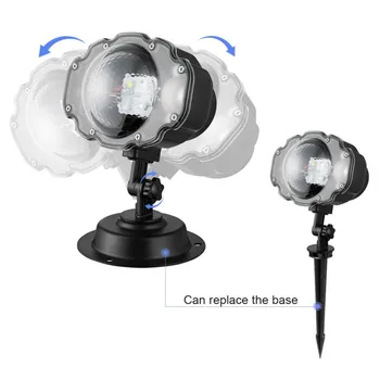 LED Spotlight Waterproof Indoor Outdoor Snowfall Projector Light Christmas Landscape Motion Projector Lights with Remote..
LED Spotlight Waterproof Indoor Outdoor Snowfall Projector Light Christmas Landscape Motion Projector Lights with Remote..