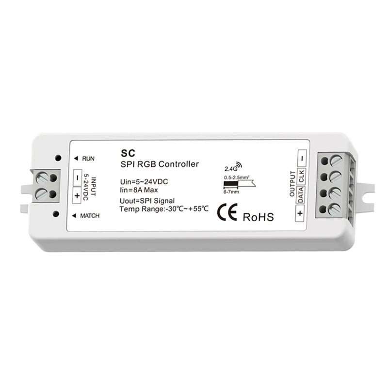 Freeshipping SC RGB SPI Symphony with Controller RF SPI RGB/RGBW controller Use with RF RGB/RGBW remote control 32 dynamic modes
Freeshipping SC RGB SPI Symphony with Controller RF SPI RGB/RGBW controller Use with RF RGB/RGBW remote control 32 dynamic modes