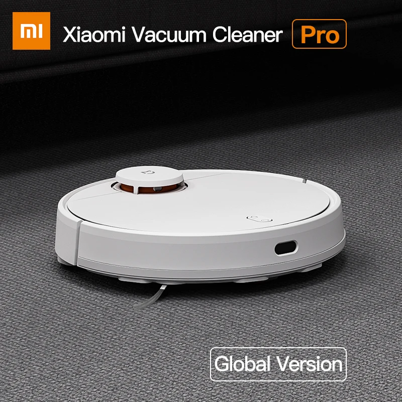 Global Version Xiaomi styj02ym Mi Robot Vacuum Cleaner Mop Pro & Sweep 3 Mode LDS laser navigation 2100Pa care of Wooden floor | Бытовая