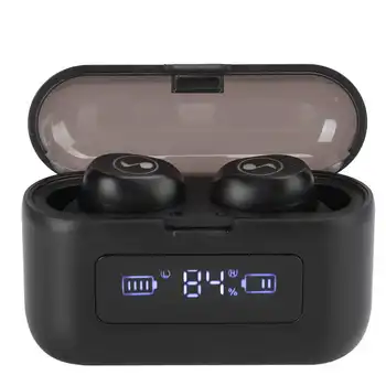 TWS Wireless Eaphone Bluetooth 5.0 Noise Reduction LED Headset Touch Screen Earphone 2000mAh Battery New
TWS Wireless Eaphone Bluetooth 5.0 Noise Reduction LED Headset Touch Screen Earphone 2000mAh Battery New