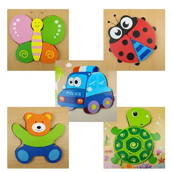Tangram 3D Puzzle Game Toy Wooden Puzzle Animal Children 3D Animal Thickened Puzzles Wooden Cognition Toy In Stock
Tangram 3D Puzzle Game Toy Wooden Puzzle Animal Children 3D Animal Thickened Puzzles Wooden Cognition Toy In Stock