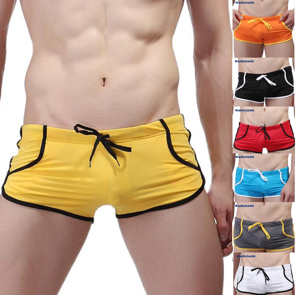 Men's Swimming Trunks Mens Low Waist Sexy Pocket Boxer Swimwear 20201 Summer Swimming Beach Surfing Sports Casual Shorts
Men's Swimming Trunks Mens Low Waist Sexy Pocket Boxer Swimwear 20201 Summer Swimming Beach Surfing Sports Casual Shorts