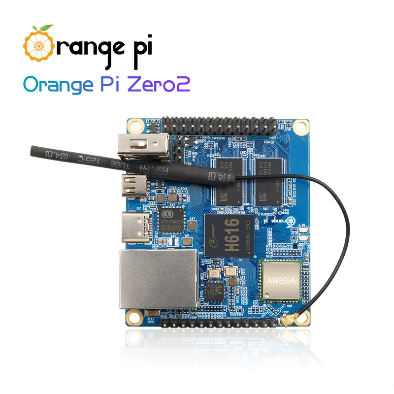Orange Pi Zero 2 1 Гб + плата расширения алюминиевый радиатор работает на Android 10 Ubuntu Debian
