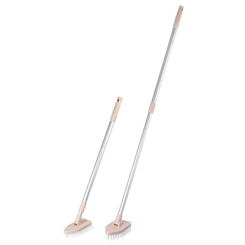 Bathroom Wall Floor Scrub Brush Long Handle Cleaning Brush Shower Tile Cleaning Tool with Extension Handle Adaptive Brush 
Bathroom Wall Floor Scrub Brush Long Handle Cleaning Brush Shower Tile Cleaning Tool with Extension Handle Adaptive Brush