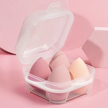 4-grid Makeup Sponge Storage Box for Beauty Foundation Blending Sponge Transparent Receiving Box Case FP8
4-grid Makeup Sponge Storage Box for Beauty Foundation Blending Sponge Transparent Receiving Box Case FP8