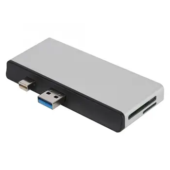 6 in 1 Docking Station Aluminum Alloy Expansion Dock Accessories RJ45 HDMI for Surface Pro 4/5/6 New
6 in 1 Docking Station Aluminum Alloy Expansion Dock Accessories RJ45 HDMI for Surface Pro 4/5/6 New