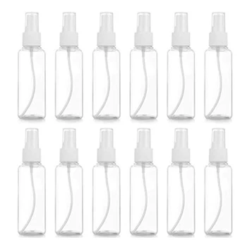 Transparent Empty Spray Bottles 12pcs 50ml Plastic Empty Spray BottleMini Refillable Container Empty Cosmetic Containers
Transparent Empty Spray Bottles 12pcs 50ml Plastic Empty Spray BottleMini Refillable Container Empty Cosmetic Containers