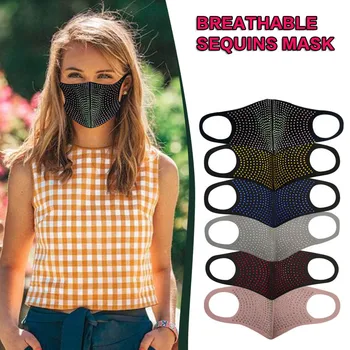 Party Masks Fashion Chic Diamonds Printed Face Mask Outdoor Dustproof Breathable Mouth Mask Reusable Washable Mask Sequins Mask
Party Masks Fashion Chic Diamonds Printed Face Mask Outdoor Dustproof Breathable Mouth Mask Reusable Washable Mask Sequins Mask