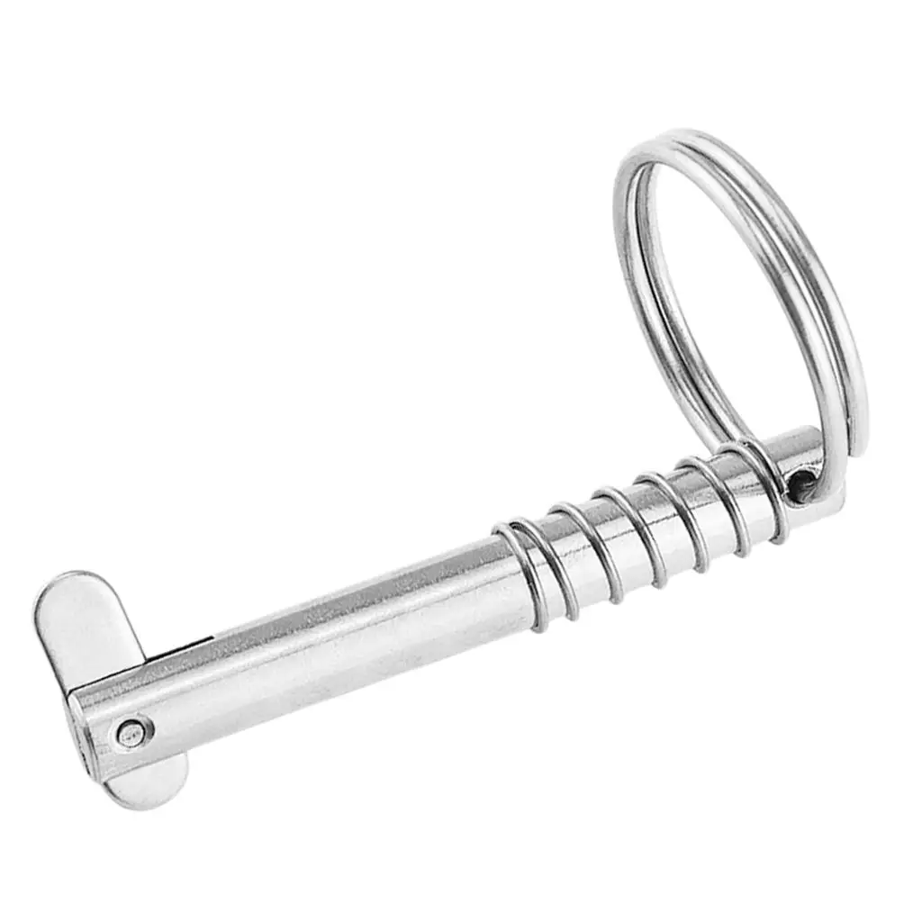 Marine Stainless Steel Quick Release Pin Fit For Boat Top Deck Hinge - Boats Hinge Pin Boat Accessories, 8x76mm
Marine Stainless Steel Quick Release Pin Fit For Boat Top Deck Hinge - Boats Hinge Pin Boat Accessories, 8x76mm