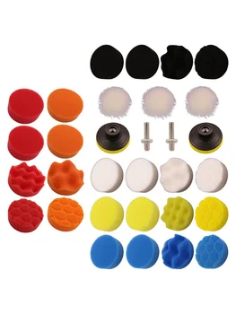 31Pcs/Set Car Polishing Pad 3 inch Sponge Buffing Waxing Boat Car Polish Buffer Drill Wheel polisher Removes Scratches
31Pcs/Set Car Polishing Pad 3 inch Sponge Buffing Waxing Boat Car Polish Buffer Drill Wheel polisher Removes Scratches