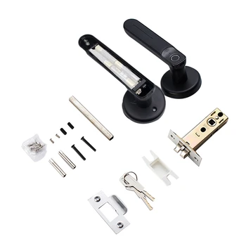 Alloy 20 Users Smart Fingerprint Lock Electric Biometric Lock for Indoor Home Wooden Metal Door
Alloy 20 Users Smart Fingerprint Lock Electric Biometric Lock for Indoor Home Wooden Metal Door