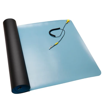 ESD Anti-Static Big Desk Pad Maintenance Platform Ground Wire ESD for Repair Work Mats 700 X 500Mm
ESD Anti-Static Big Desk Pad Maintenance Platform Ground Wire ESD for Repair Work Mats 700 X 500Mm