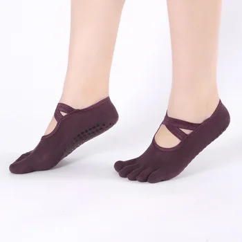 3 Pair Women Yoga Socks Gym Pilates Ballet Cotton Toe Socks Girls Fitness Sport Socks Anti Slip Breathable Elastic
3 Pair Women Yoga Socks Gym Pilates Ballet Cotton Toe Socks Girls Fitness Sport Socks Anti Slip Breathable Elastic