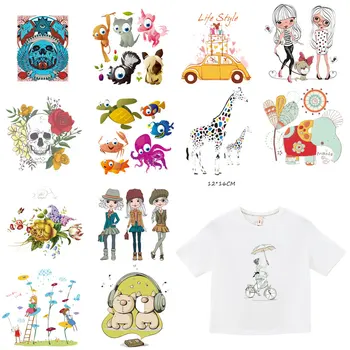 Cartoon Iron On Patches Heat Transfer Elephant Giraffe Patch For Stripe On Clothes Boy Girl T-shirt DIY Custom Magic Sticker E
Cartoon Iron On Patches Heat Transfer Elephant Giraffe Patch For Stripe On Clothes Boy Girl T-shirt DIY Custom Magic Sticker E